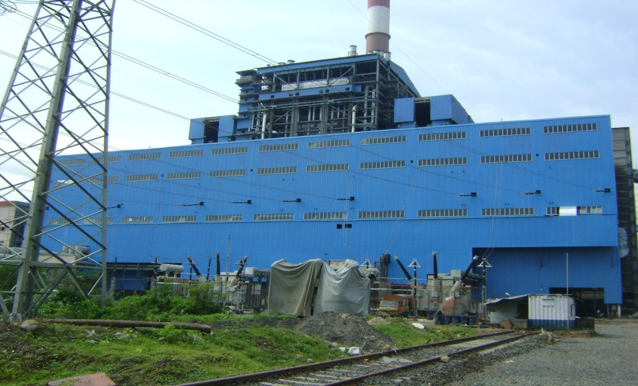 Steam Turbine & Generator Building  for 500 MW Thermal Power Plant – 6500 MT  